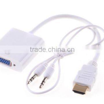 HDMI to VGA Converter, Containing Audio Support Audio Output Line 1080P photo-2