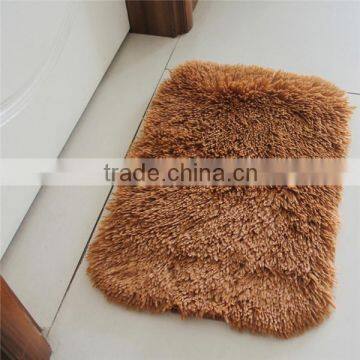 100% polyester microfiber plush carpet home textile