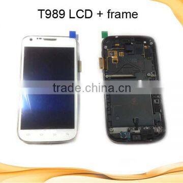 for samsung galaxy s2 t989 lcd assembly