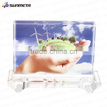 Coated Sublimation Crystal Blank DIY Crystal Photo Frame BSJ-22