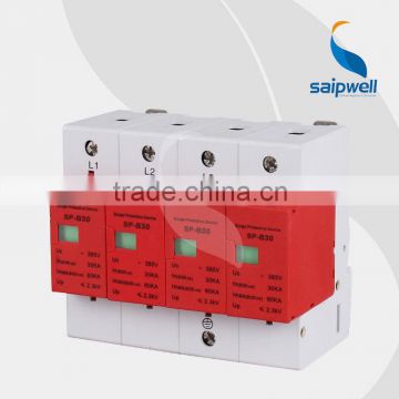 60kA Voltage 4P Surge Lightning Protector Class D with CE (SP-B30)