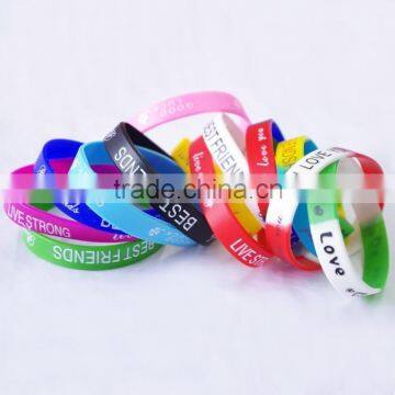 Wholesale High Quality Custom Fancy Elastic Silicone Wrist Band Sports photo-2