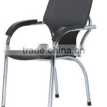 metal base with pvc black chair office guest AH-68