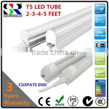 high bright lumen efficiency performance 2feet 3feet 4feet 5feet 8feet T5 led tube light