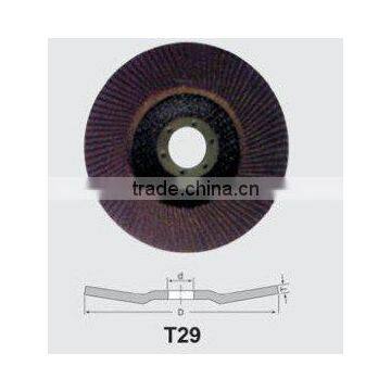 abrasive aluminium oxide Flap disc