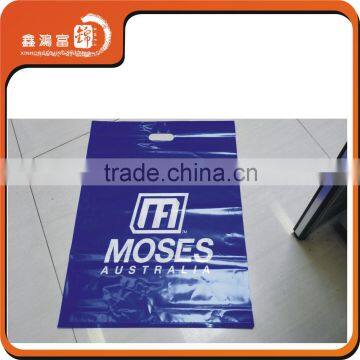 China supplier customized die cut plastic package bag