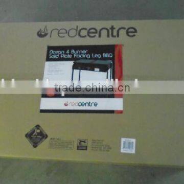 Korean Restaurant Industrial Tabletop Gas Grill With 4 Burner