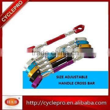Aluminium Novelty Motorcycle Steering Parts Cnc Aluminum Cross Bar Handle Brace Bar