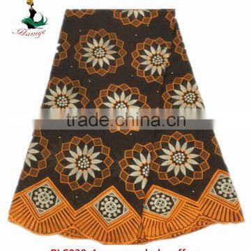 Haniye 2016/lastest Hot Selling African Dress Swiss Voile Lace Polish Cotton Laces /PLC030 photo-4