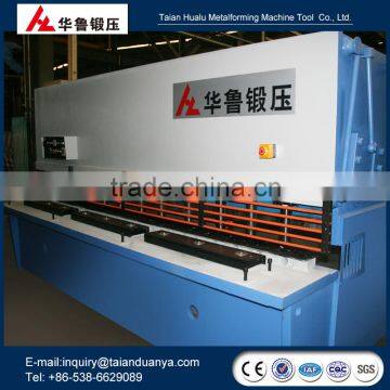 Hydraulic pressure cnc swing type cutting machine QC12K-12*3200