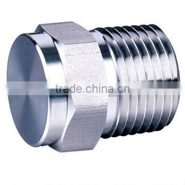 High pressure pipe plug