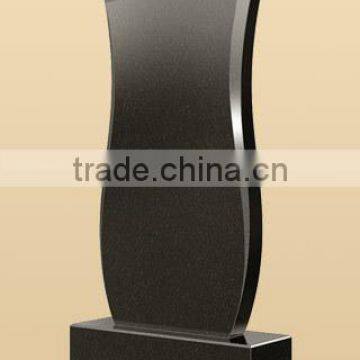 Indian Black Granite Stone Monument