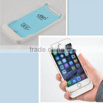 Ultra-Thin Rechargeable Power Bank for iPhone 6 External Backup Battery Charger Case