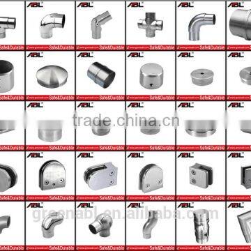 handrail glass railing fence post accessory fitting for Stainless Steel balustrade