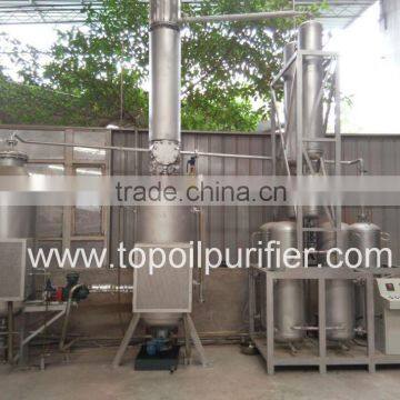 EOS tyre oil vacuum distillation machine,black oil to diesel,vacuum distillation machine