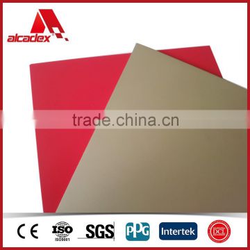 easy fabricated unbreakable cored aluminium composite panel