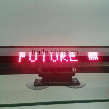 2016 New Products Xxx Com 7x50 Led Car Rear Window Digital Display With Suckers photo-5