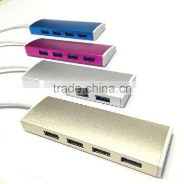 Different Color Fancy Popular Slim USB Hub 3.0 4 Ports photo-6