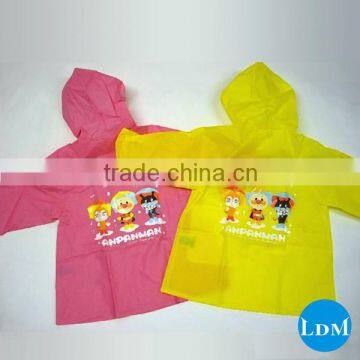 Kids Pvc Raincoats Beauty/rain Coat For Children