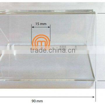 sell hotel menu holder/acrylic restaurant card stand