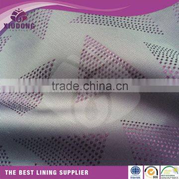 100 Polyester Two Tone Jacquard Pattern Suit/sleeve/jacket Lining Fabric