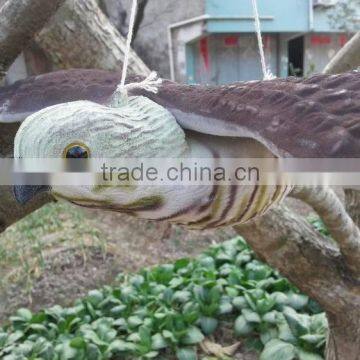 Plastic Aerial Flocked Bird Decoy / Plastic Hunting Bait photo-2