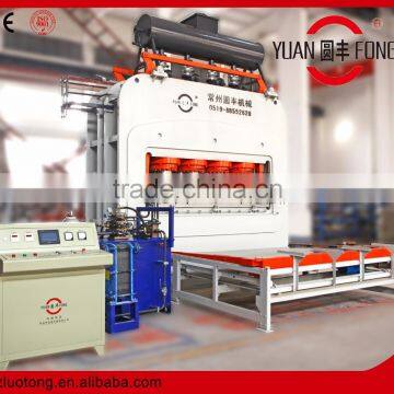 Melamine Lamination Hot Press Machine / Melamine short cycle press line / Short cycle press machine