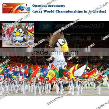 2013 World Championships in Athletics Inflatable sparrow mascot