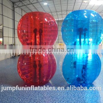 Colour multiple Soccer Bubble PVC/TPU red Inflatable Bubble Football/Blue bumper balls