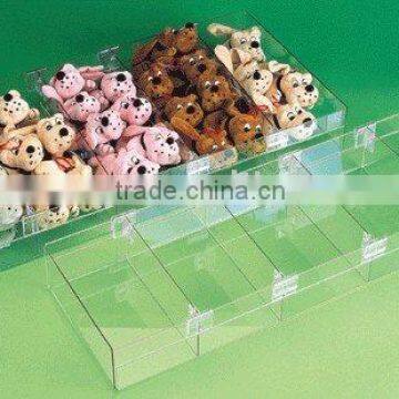 Acrylic Tray with Dividers