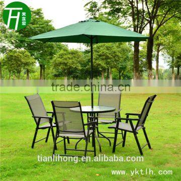 Outdoor Tempered Glass Dining Table photo-3