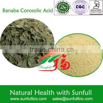 super Banaba leaf extract 1% corosolic acid