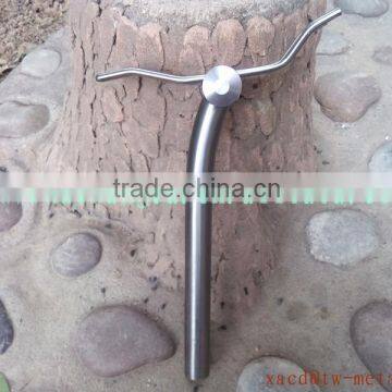 Made Titanium seat post combine saddle rails customize XACD seat post with saddle rails titanium bicycle seat post