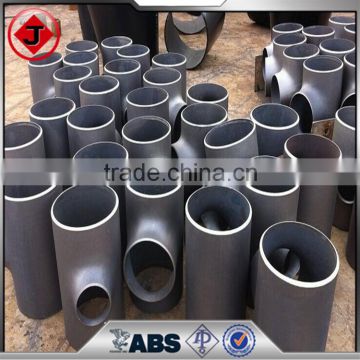 bw carbon steel pipe fitting ASTM-A 381-Y46 eccentric reducing tee dimension