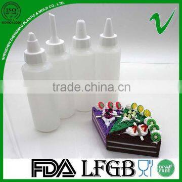 120ml LDPE large size squeeze empty plastic super glue bottle for household