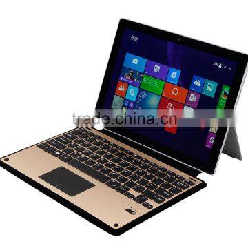 wireless keyboard for tablet pc Microsoft Surface Pro 4 12.3inch Ultra-Thin Aluminum Touchpad Bluetooth Keyboard-MZ-1088