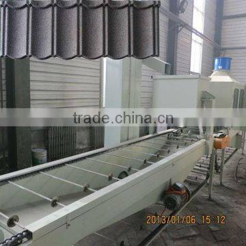 Stone Coated Steel Roof Vermiculite Steel Tile Production Line