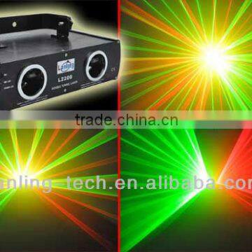 Attractive Two tunnel RG 150mW DJ laser light