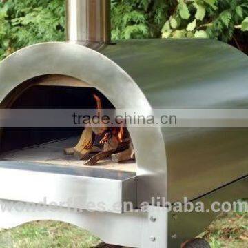 Wood Fired Stainless Steel Pizza Oven-Wood Fired Oven & Cart - Freestanding photo-2