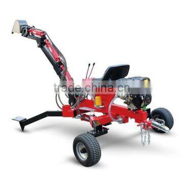 China best 9HP Gaslione engine kubota tractor backhoe,small backhoe loader for sale,garden tractor backhoe