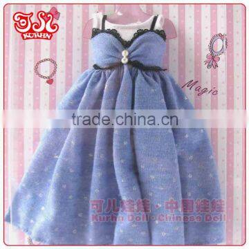 11 inches fashion doll dress wholesale in China