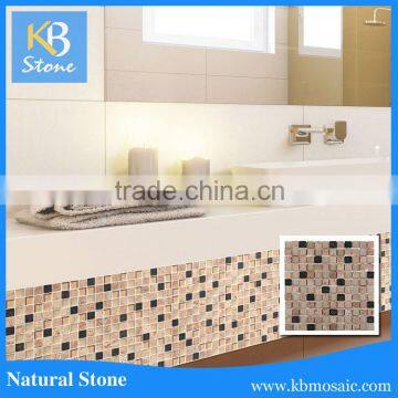 Decorative Marble Glass Kitchen and Bathroom Wall Mosaic Backsplash Tile