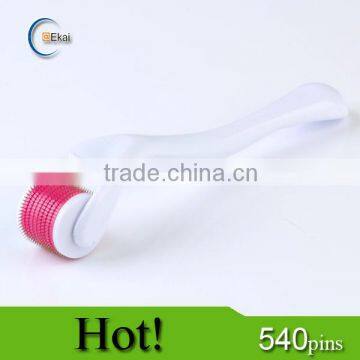 540 pins acupuncture needle derma roller with titanium needle