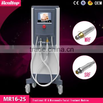 Beauty products! thermagic microneedle fractional RF face lifting machine anti aging radio frequency device for home use