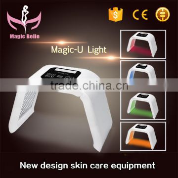 Easy to Use Omega Light!!! 4 Colors LED Light Therapy Machine for Home Use