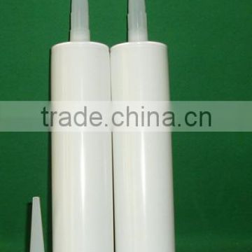 50ml white HDPE plastic super glue bottle and screw cap