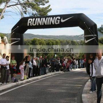 High Quality PVC Tarpaulin Inflatable Running Arch