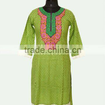 Indian Latest Cotton Kurti