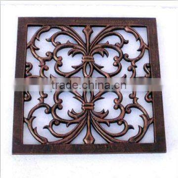 Square Cast Iron Trivet--High quality