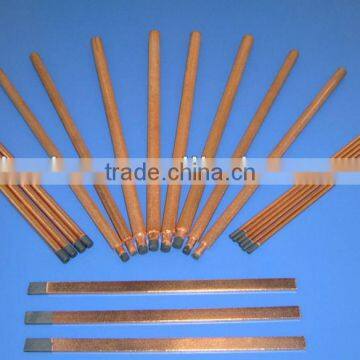 Pointed Copper-coated Gouging Carbon Rods(D.C.)